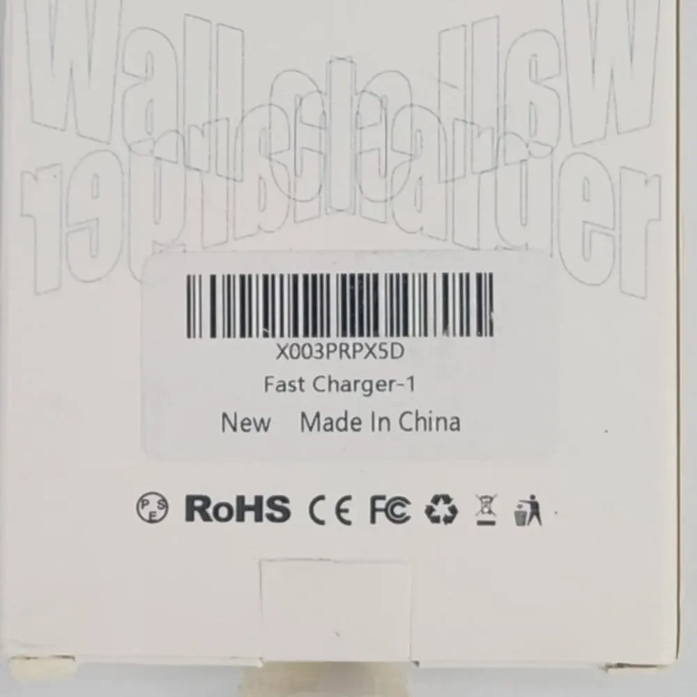 Box of 3 Wall Charger Blocks, High-Speed USB-C Square ONLY - NO CORDS